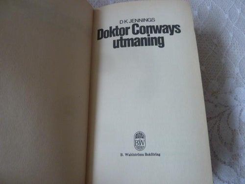 DOKTOR CONWAYS UTMANING, D. K. JENNINGS, 1984,  BÖCKER