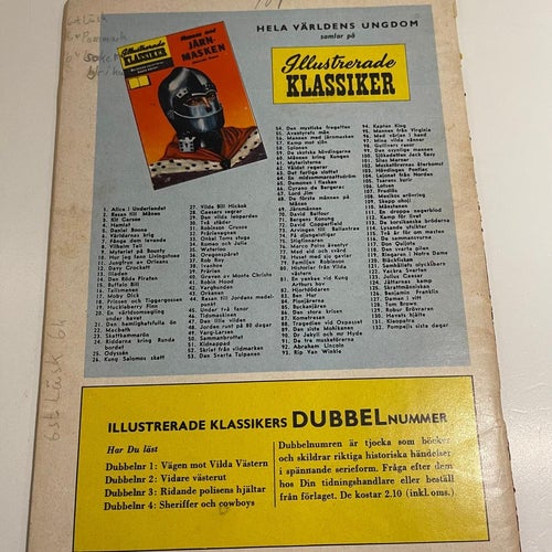 Illustrerade Klassiker 132  , Första utgåvan
