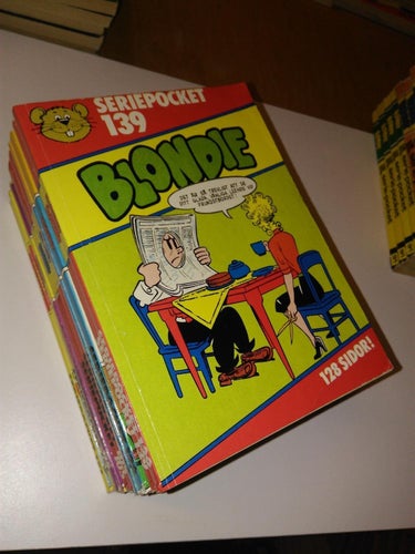 Seriepocket Blondie 139. Very Fine Plus