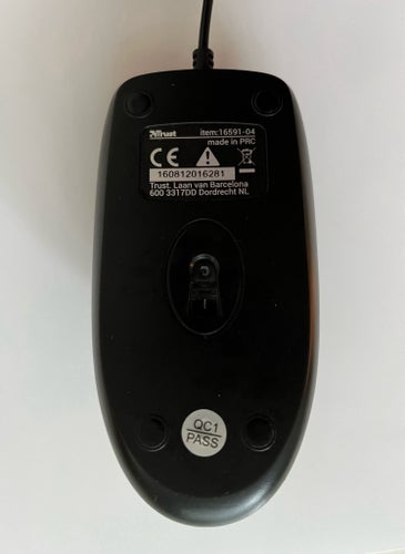 Trust mus datormus USB sladd wired mouse