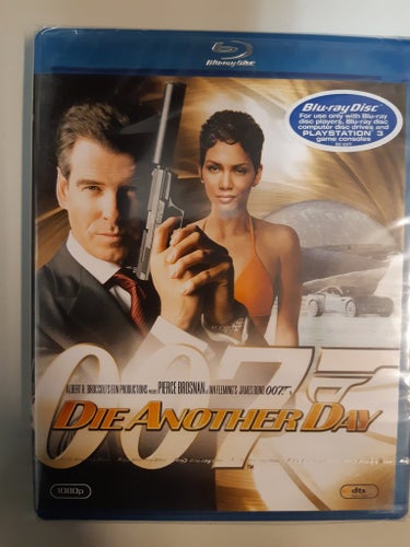 Blu-ray Die Another Day James Bond 007 Svensk text INPLASTAD