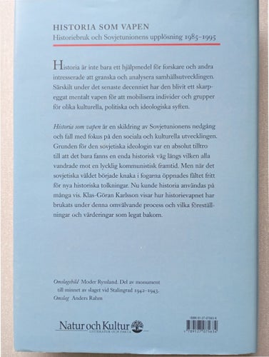 Historia som vapen av Klas-Göran Karlsson, 1999