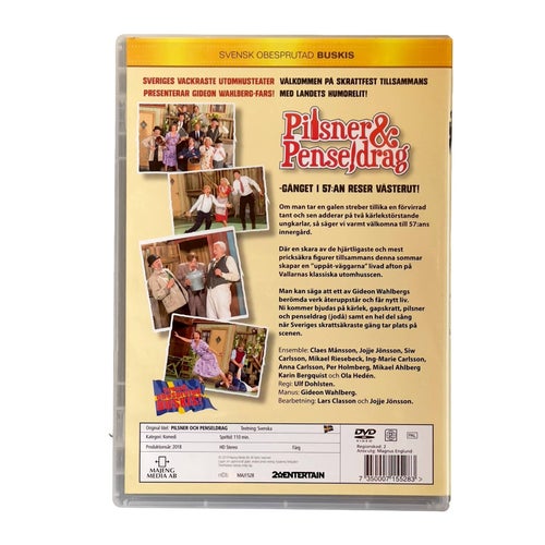 Pilsner & Penseldrag (DVD) - Svensk buskis