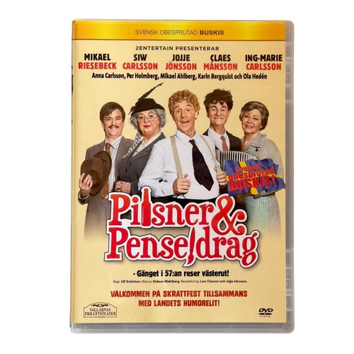 Pilsner & Penseldrag (DVD) - Svensk buskis