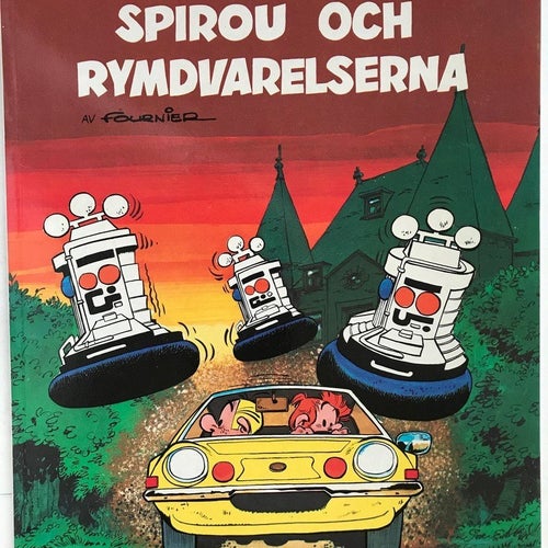 Spirou - 25. Spirou och rymdvarelserna. OLÄST