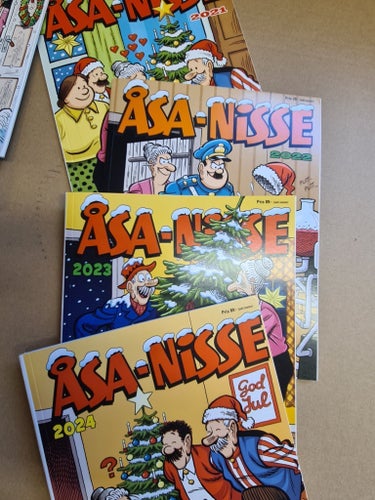 Åsa-Nisse årsalbum 2011, 2016, 2017, 2018, 2020, 2021, 2022, 2023, 2024