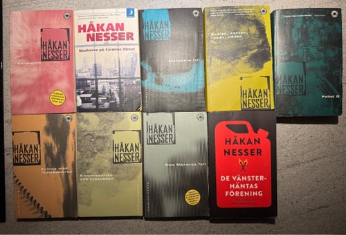 Bokpaket Håkan Nesser & Anna Karolina