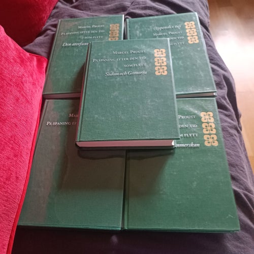 På spaning efter den tid som flytt av Marcel Proust, 1986