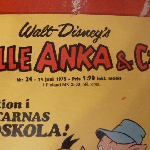 KALLE ANKA & CO, NR 24 - 1973, TIDNING