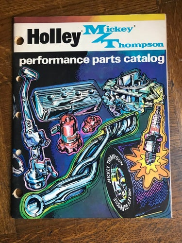 Holley Mickey Thompson performance parts catalog 1972