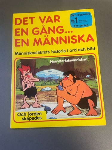 Det var en gång... En människa- Människosläktets historia- Album nr 1