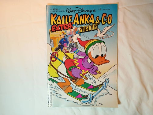 Kalle Anka & co - 1991 nr 6 - Bilaga: Musse Pigg Musse Pigg Poster 1980-talet