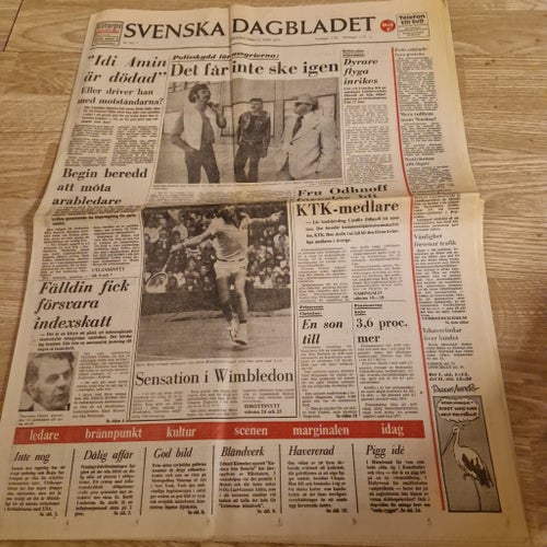 Svenska Dagbladet 21 juni 1977