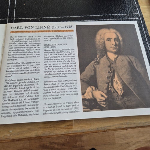 Liten bok om Carl von Linné