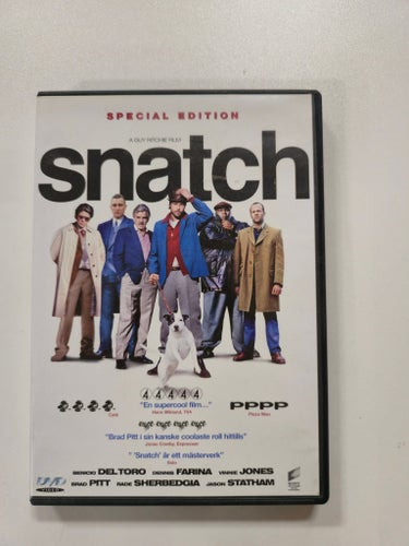 Snatch: Special Edition (DVD) – Actionkomedi av Guy Ritchie med Brad Pitt