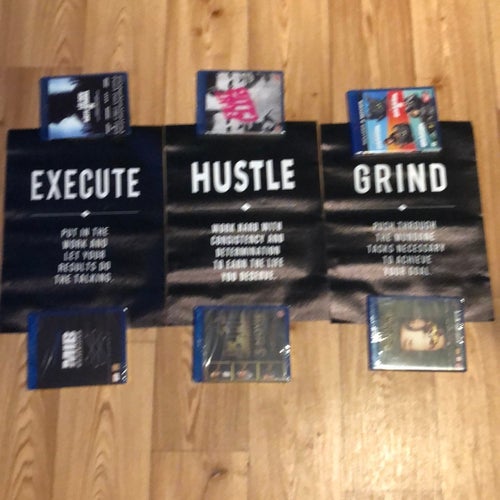 3 canvas motivation posters