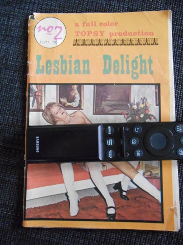 Lesbian delight nr 2, erotiskt magasin från tidigt 70-tal.