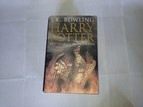 Harry Potter and the Order of the Phoenix (Förstautgåva, adult cover)