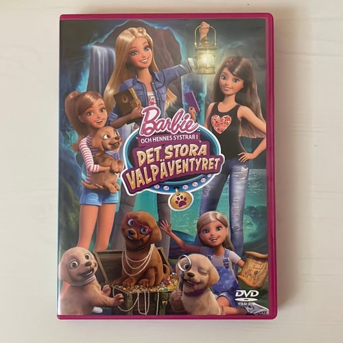 Barbie och hennes systrar i Det stora valpäventyret (DVD)