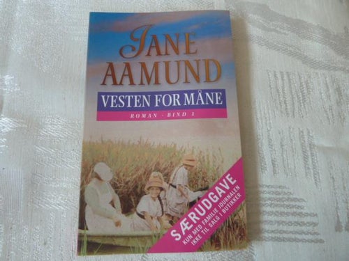 JANE AAMUND, VESTEN FOR MÅNE 1, 2003, BOK, DANSK BOG, POCKET