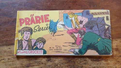 Prärieserier Med Davy Crockett / nr 20, 1961 / Gott skick