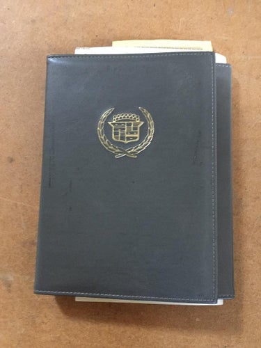 1986 Cadillac Cimarron Owner's Manual