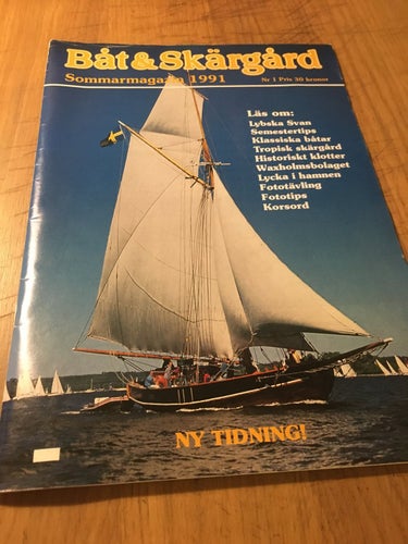Båt & Skärgård Sommarmagazin 1992 nr 1