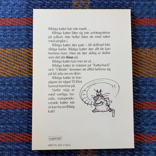 Riktiga katter bär inte rosett | BOK | 1990 Terry Pratchett Gray Jolliffe