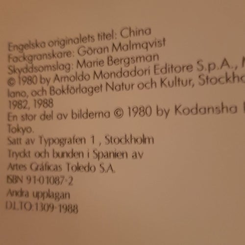 Kina Boken