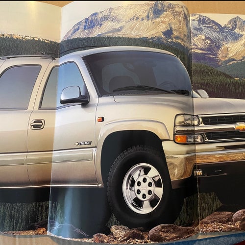 Chevrolet Tahoe Broschyr 2002
