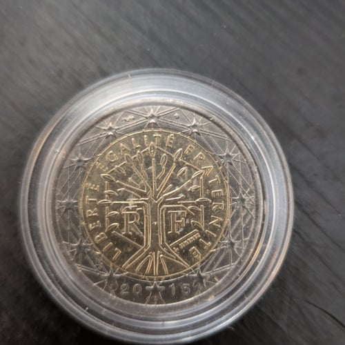 2 Euro från Frankrike