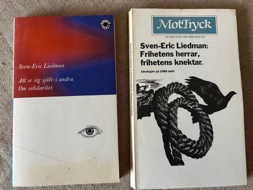 Sven-Eric Liedman - 2 böcker