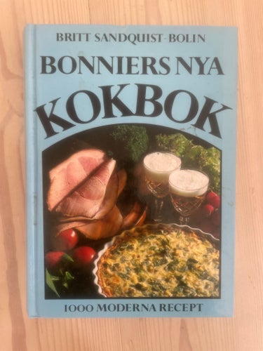 Bonniers Nya Kokbok av Britt Sandquist-Bolin