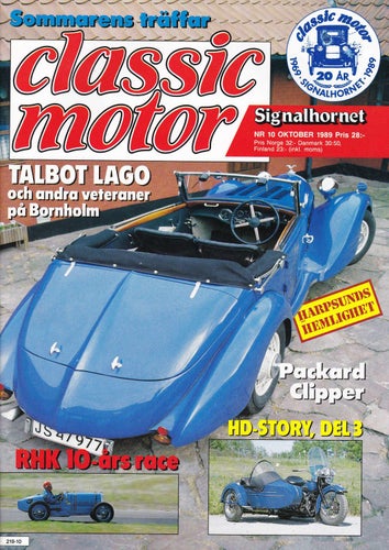 Classic 1989-10 Mustang Shelby Cobra..Packard..Bornholm..H-D