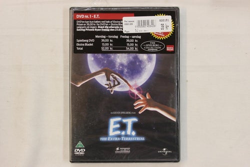 DVD-film: E.T. (NY, INPLASTAD)