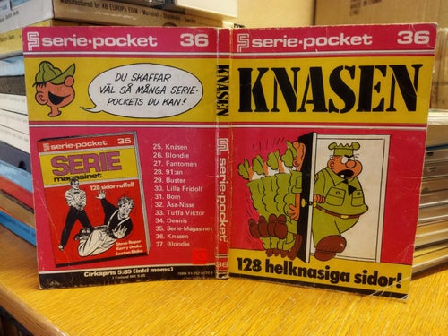 Seriepocket 36 Knasen. Fine plus