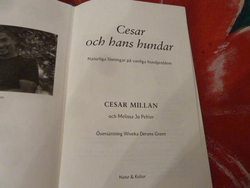 CESAR OCH HANS HUNDAR, CESAR MILLAN, BOK