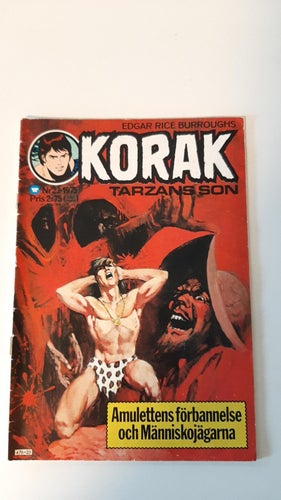 KORAK TARZANS SON NR 23 / 1975 FINT SKICK
