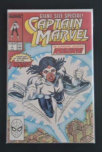 Captain Marvel (1989 2nd Series Marvel) #1