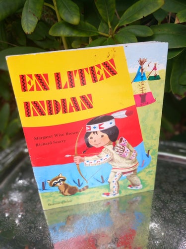 Underbar Kronbok En liten Indian av Richard Scarry Bonnier Carlsen 1999 3dje upp