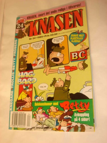 KNASEN (svensk) NY OLÄST Nr 24 1995