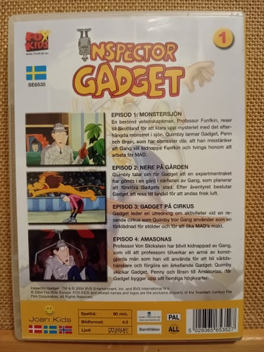 Inspector Gadget - Dubbel Speltid - DVD