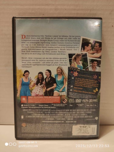 Systrar I Jeans - Andra Sommaren / The Sisterhood Of The Traveling Pants 2 - DVD