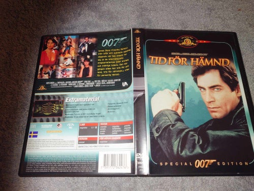 Tid för hämnd (DVD, Timothy Dalton) - James Bond