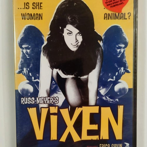 VIXEN - Russ Meyer Collection - INPLASTAD DVD - billig frakt