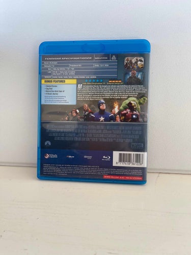 Marvel Avengers Blu ray