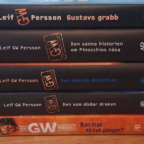 Bokpaket Fristående deckare i serien En roman om ett brott av Leif GW Persson