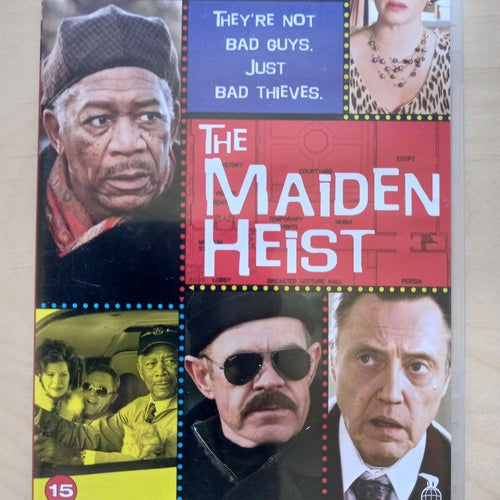 DVD-FILM "THE MAIDEN HEIST" MED MORGAN FREEMAN OCH CHRISTOPHER WALKEN FRÅN 2010