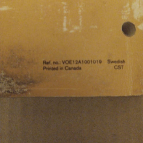 Instruktionsbok Volvo G710P, G720, G730B, G740B, G780B, G726B, G746B