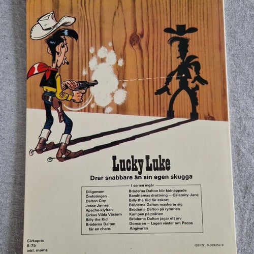 Lucky Lukes äventyr Bröderna Dalton - Nr. 15 . Första utgåva / tidig utgåva